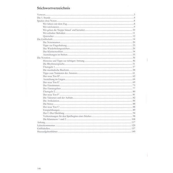 Artist Ahead Musikverlag Schule for Kinderklarinette