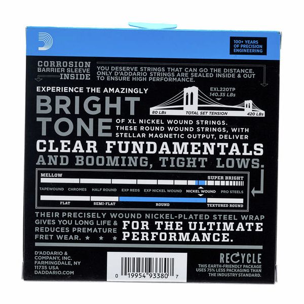Daddario EXL220TP