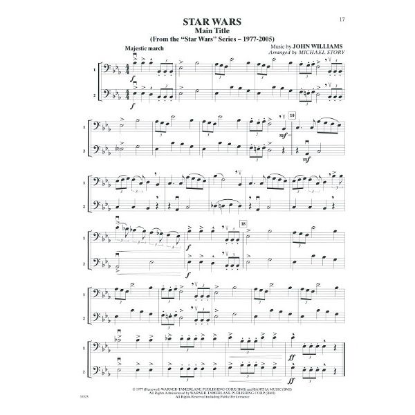 Alfred Music Publishing Movie Duets For All Cello/Bass