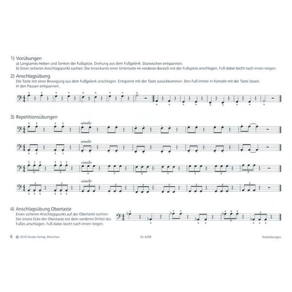 Strube Verlag Orgelschule