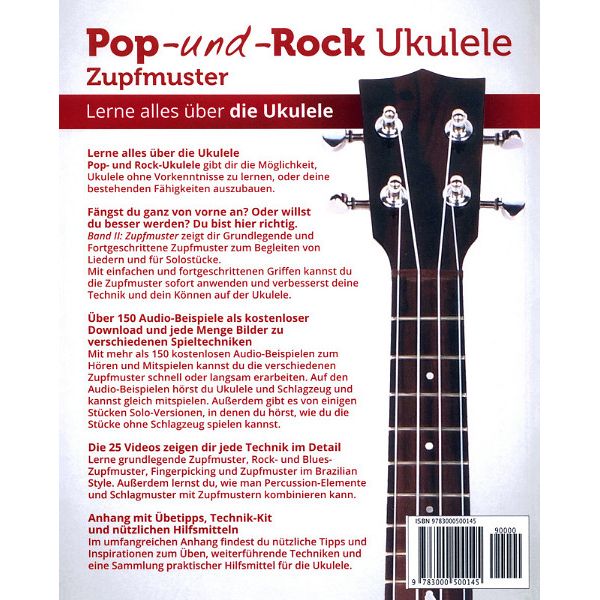 Elisabeth Pfeiffer  Pop- und Rock Ukulele Zupf