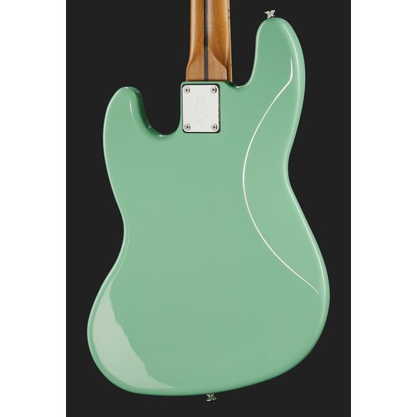 Harley Benton MV-4JB Seafoam Green w/Case