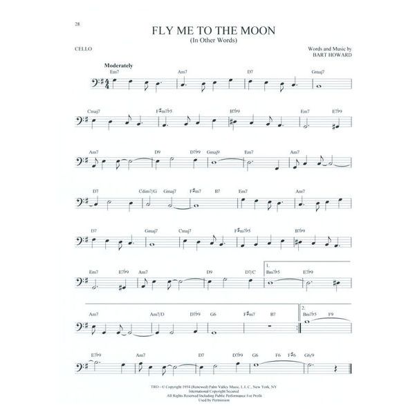 Hal Leonard 101 Jazz Songs for Cello