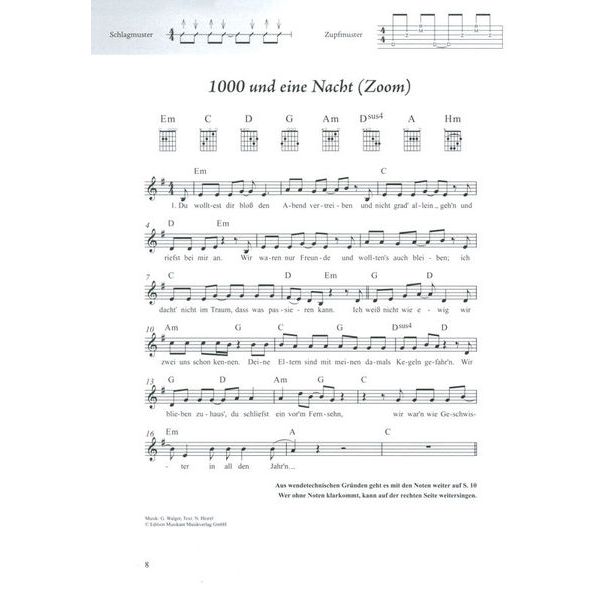 Schott Schlagerbuch Alt und Jung Git