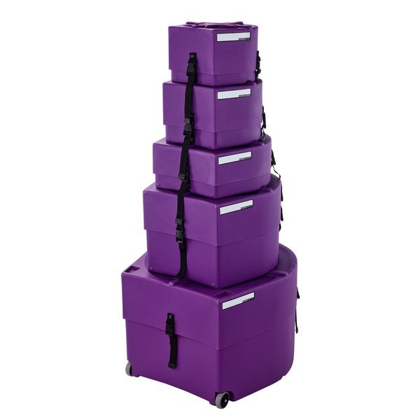 Hardcase HRockFus3 F.Lined Set Purple
