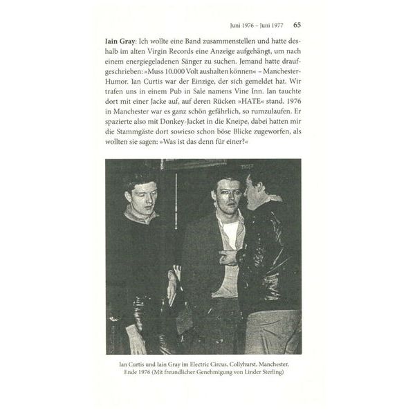 Heyne Verlag Joy Division Sengendes Licht