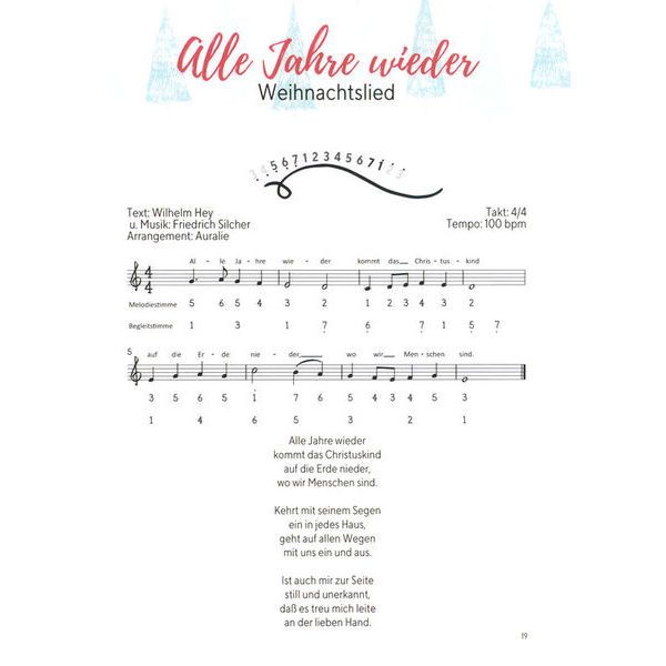 Claudia Gro Steel Tongue Drum Weihnacht