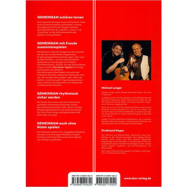 Edition Dux Play Guitar Together 1