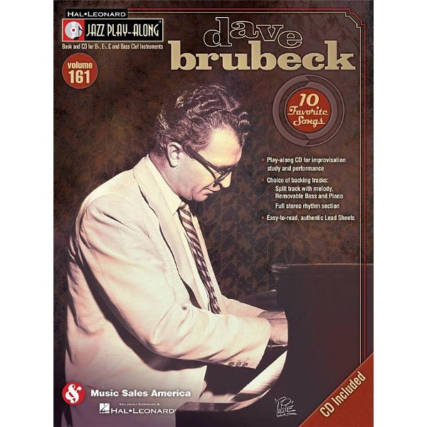 Hal Leonard Jazz Play-Along Dave Brubeck