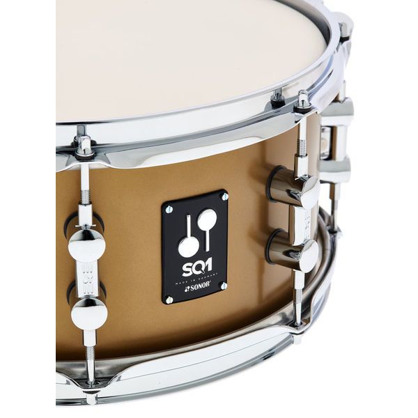 Sonor SQ1 13"x6" Snare Satin Gold