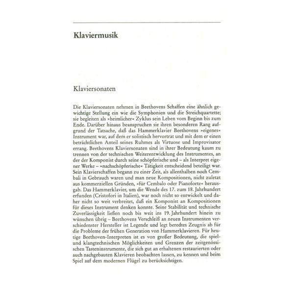 Schott Beethoven Musikführer