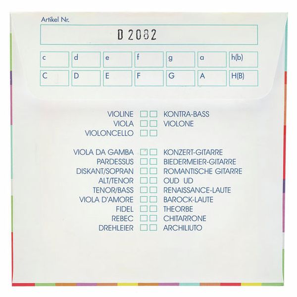 Kürschner D2082 Tenor / Bass Gamba Str.