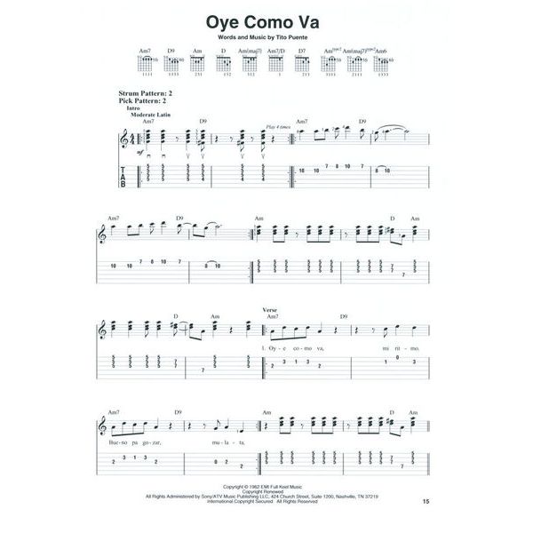 Hal Leonard The Very Best Of Santana