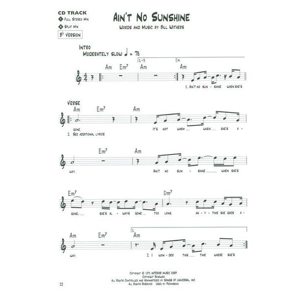 Hal Leonard Blues Play-Along Ballads