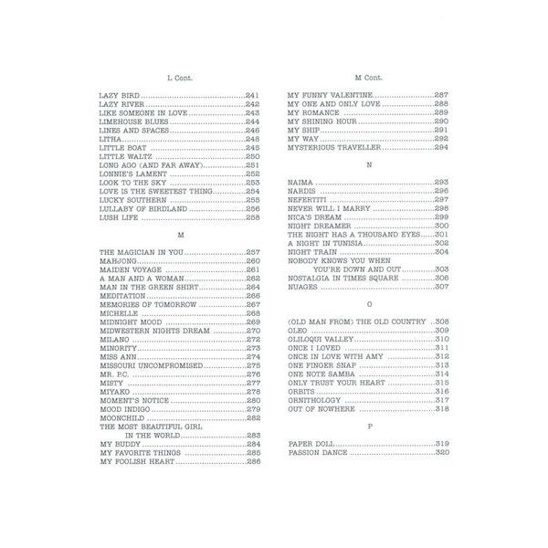 Hal Leonard Real Book 1 C