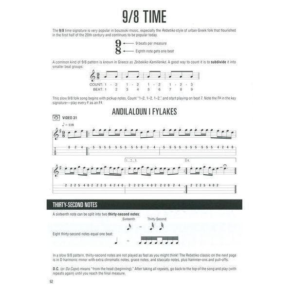Hal Leonard Greek Bouzouki Method