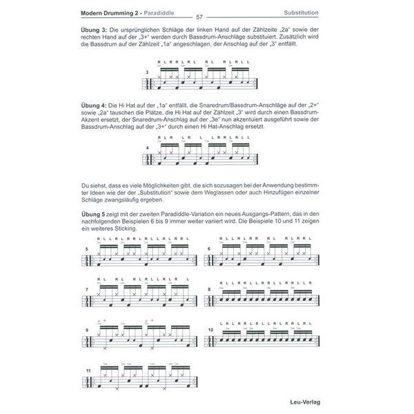 Leu Verlag Modern Drumming 2