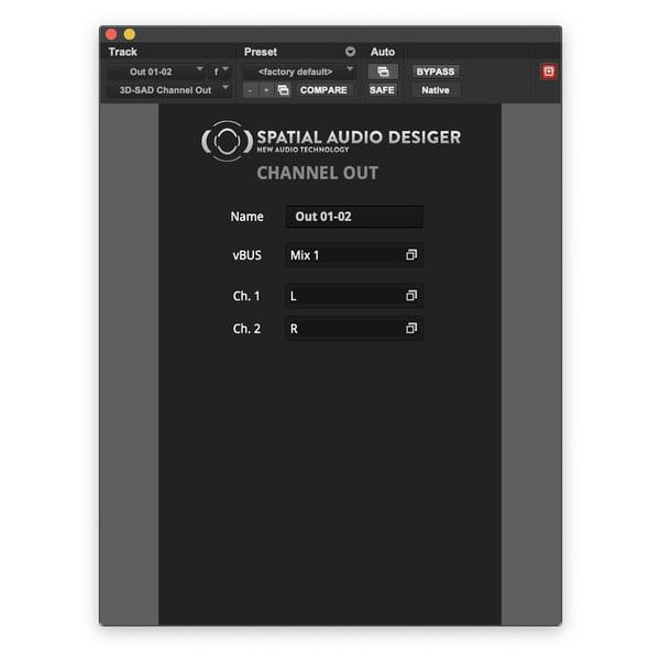 New Audio Technology Spatial Audio Designer - Prod+