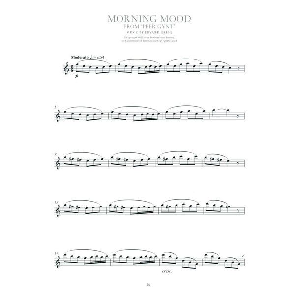 Wise Publications The Legendary Series Flute