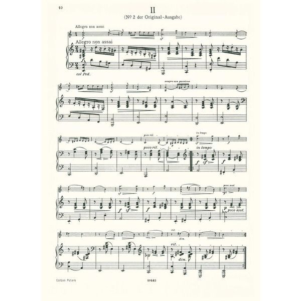 Edition Peters Brahms Ungarische Tnze VL