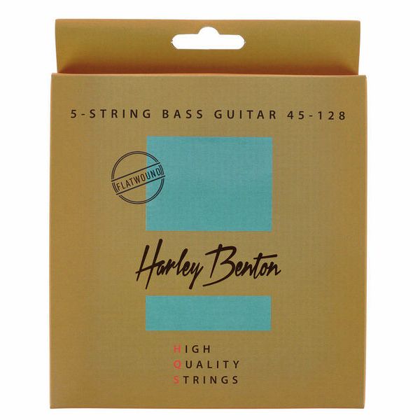 Harley Benton HQS Bass-5 45-128 Flatwound