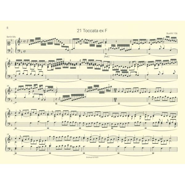 Breitkopf & Hrtel Buxtehude Orgelwerke Set 1