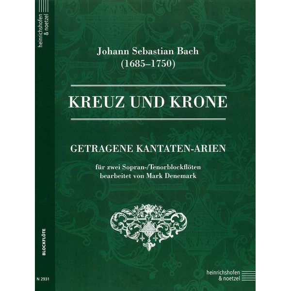 Heinrichshofen Verlag Bach Kreuz und Krone
