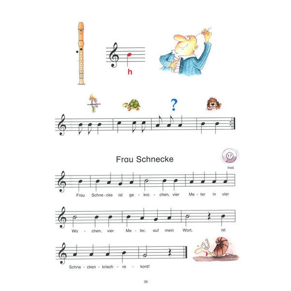 Holzschuh Verlag Jede Menge Flötentöne 1 + CD