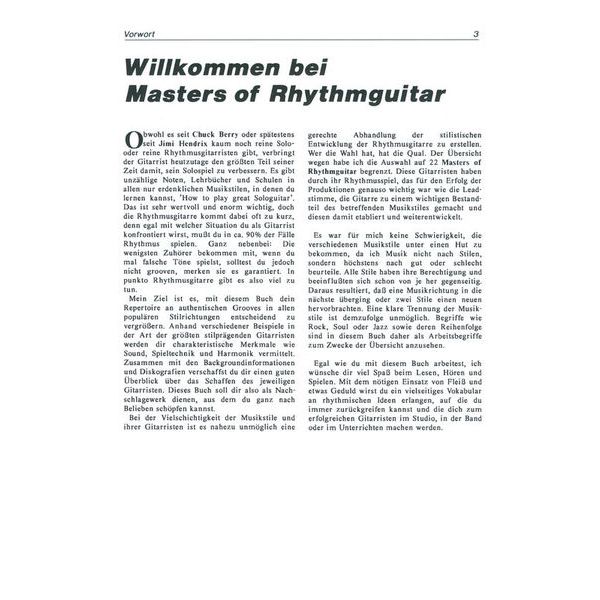 AMA Verlag Masters Of Rhythm Guitar
