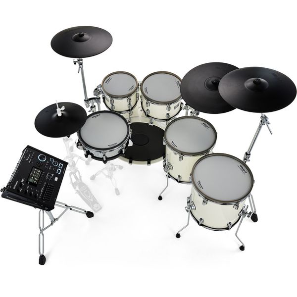 Roland VAD716-PW E-Drum Set Bundle