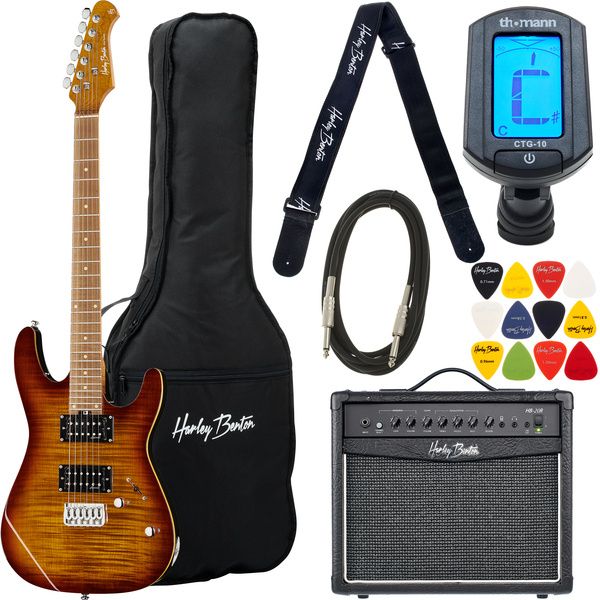 Harley Benton Fusion-III HH HT Roaste Set