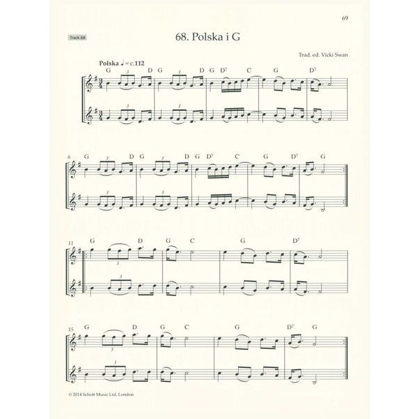 Schott Scandinavian Fiddle Tunes