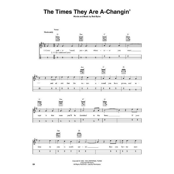 Hal Leonard Simple Songs For Mandolin