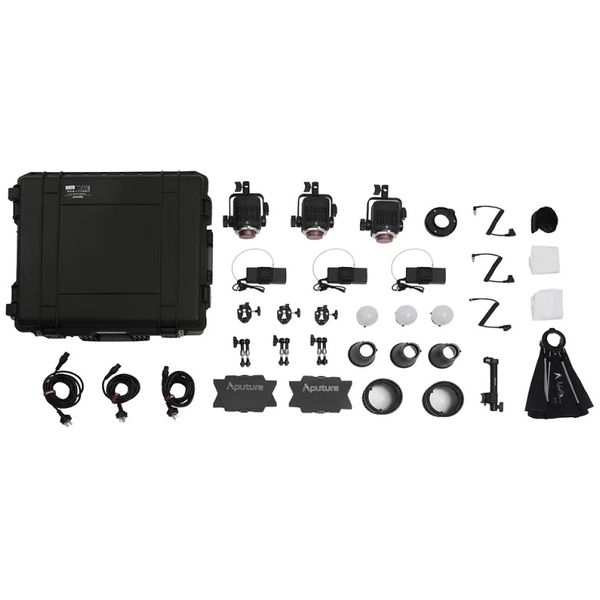Aputure Storm 80c 3-Light Kit