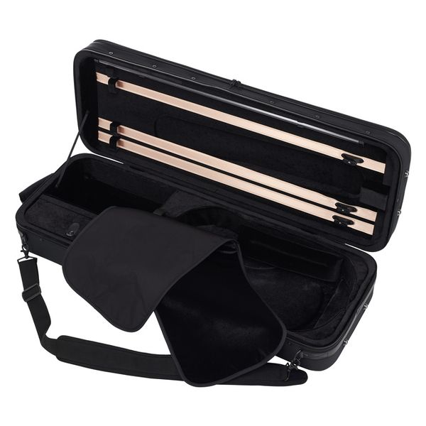Super Light Oblong Viola Case BK