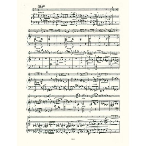 Edition Peters Haydn Flötensonate G-Dur