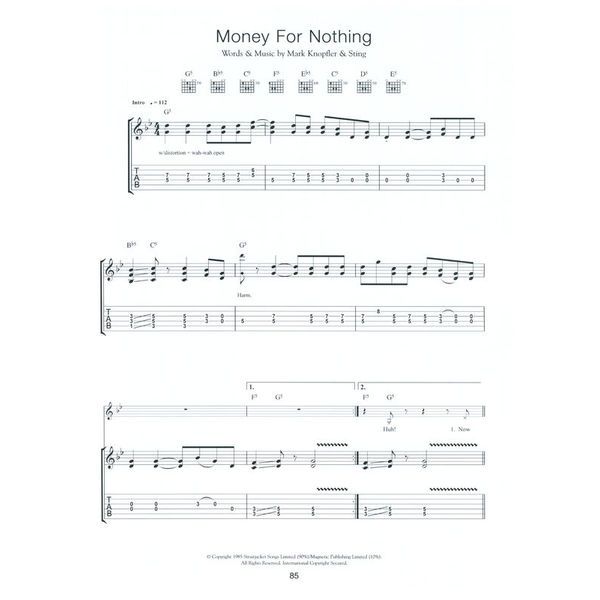 Wise Publications Dire Straits Private Invest.