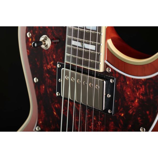 DAngelico Deluxe Atlantic Matte Walnut