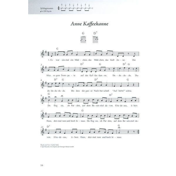 Schott Kinderliederbuch Gitarre