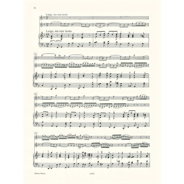 Edition Peters Bach Konzert für zwei Violinen