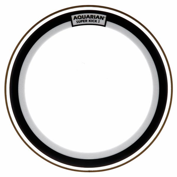 Aquarian 24" Super Kick Clear Bass Drum