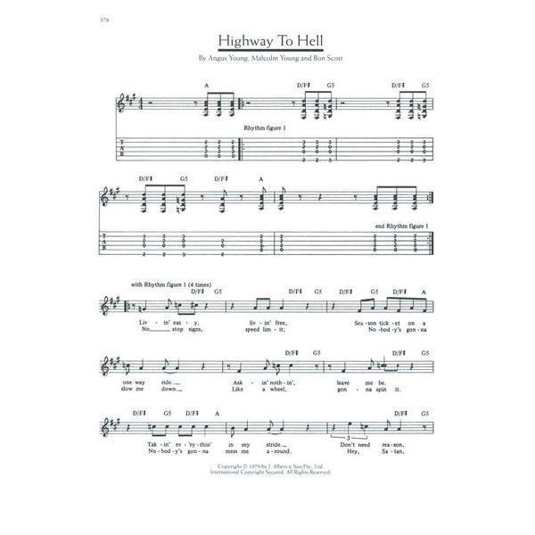 Wise Publications AC/DC Definitive Songbook