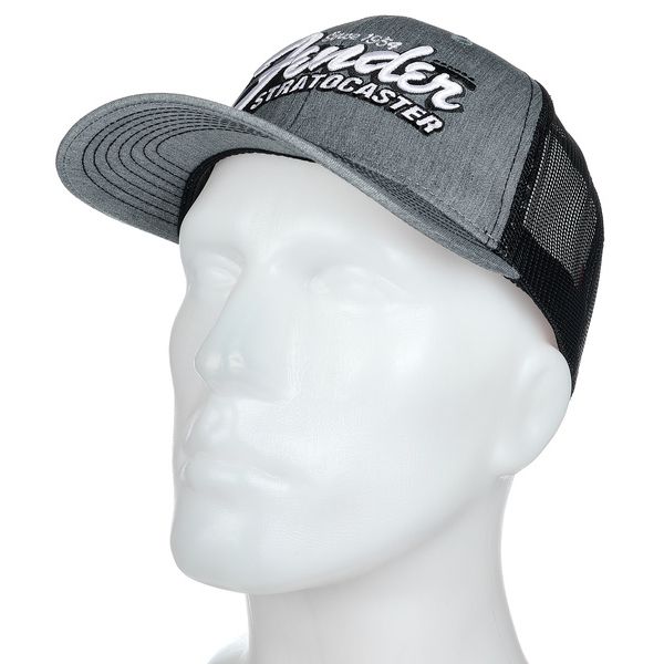 Fender Strat Guitar Hat Heather Grey