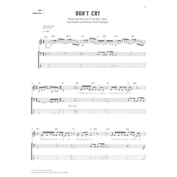 Faber Music Guns N Roses Bass Play-Along