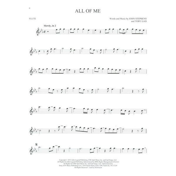 Hal Leonard 101 Hit Songs For Flute
