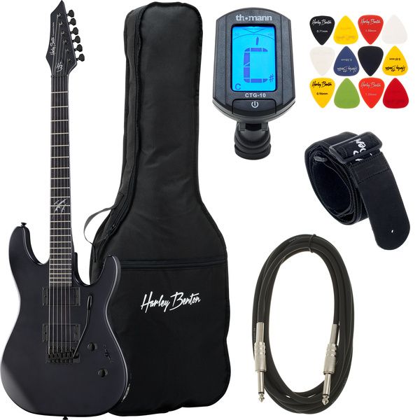 Harley Benton HWY-25BKS Progressive S Bundle