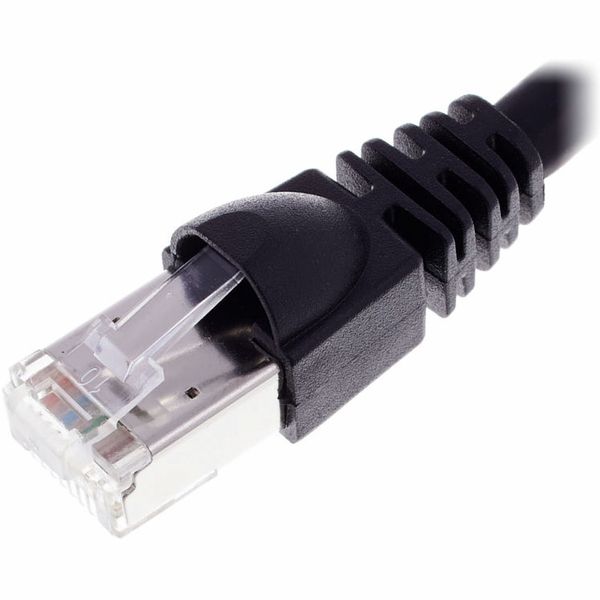 Telegrtner CAT6A Patchkabel 0,5m, sw