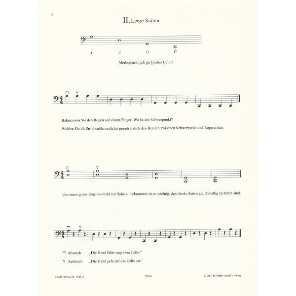 Edition Peters Cello Spielen 1