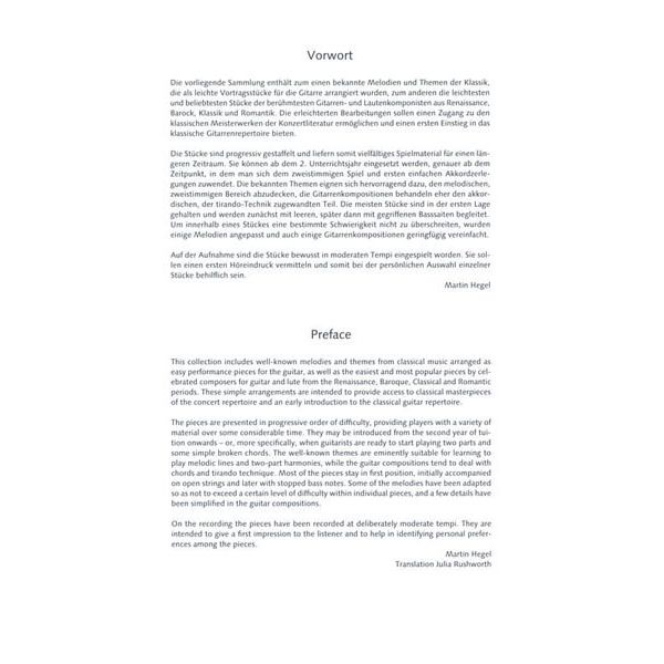 Schott Klassik für Kinder Gitarre