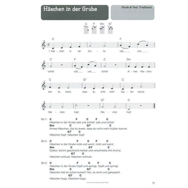 Bosworth 100 Kinderlieder Ukulele 2